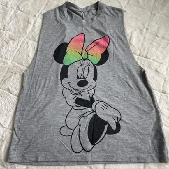 Disney | Minnie Mouse Pastel Twist Muscle Tee | Size Small - Picture 1 of 7